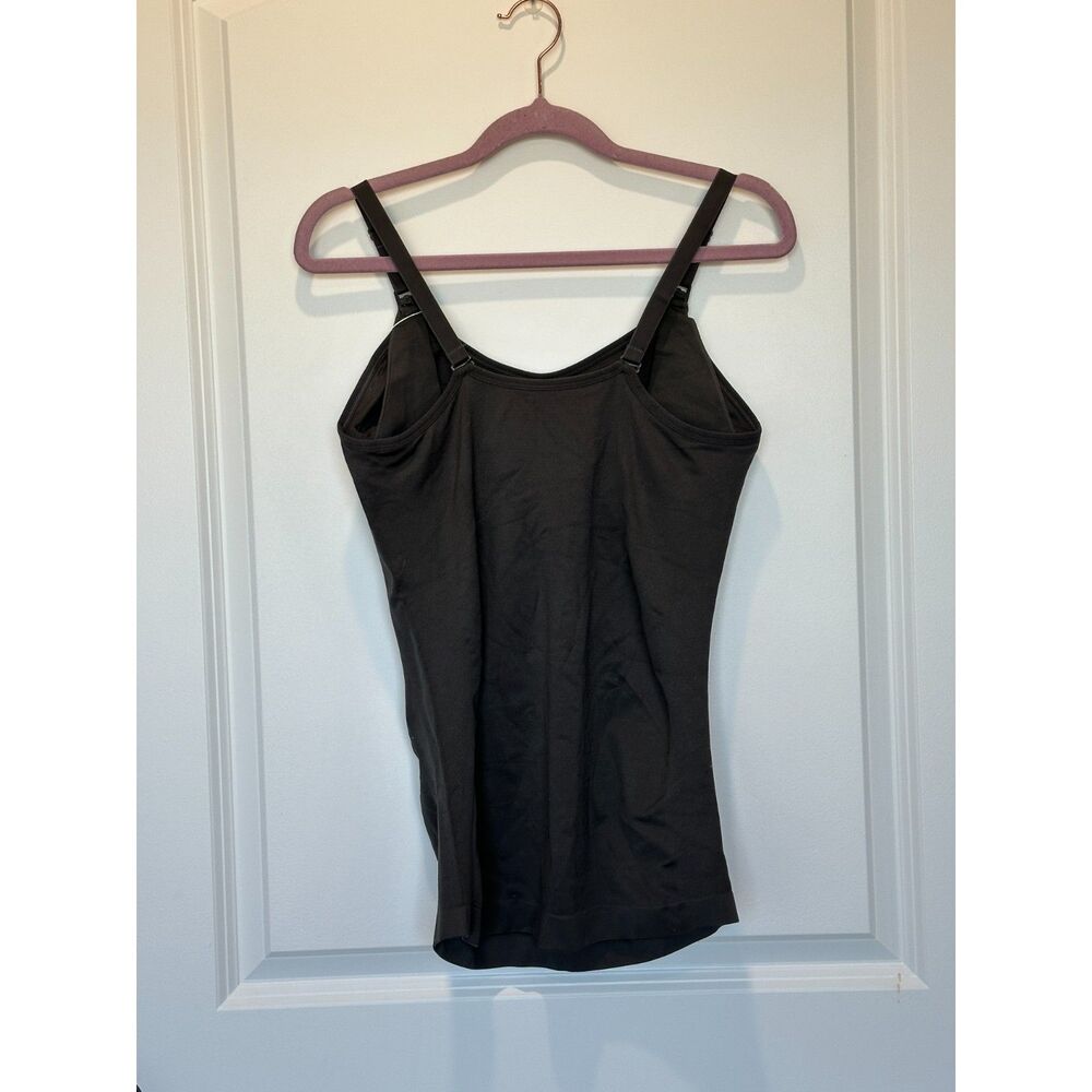 NWT Nursing Tank Top Camisole Dark Gray Size Mediuim - Picture 4 of 6
